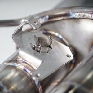 Ford Mustang Performance Exhaust - Rear - Stainless Works - Cat Back Dual Exit with Active Valves - `18-`27